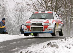 První vítězství Škody Octavia WRC EVO III z Profika
