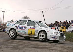 První vítězství Škody Octavia WRC EVO III z Profika